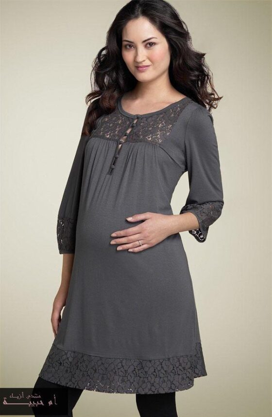 اروع فساتين حمل ناعمه 2013